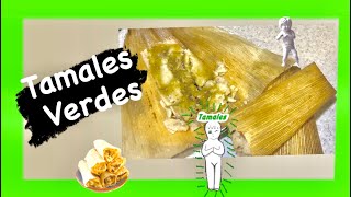 🫔TAMALES VERDES en la INSTANT POT o VAPORERA [upl. by Aicilanna]