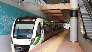 Transperth Bseries 103117 arriving at Yanchep [upl. by Odravde]