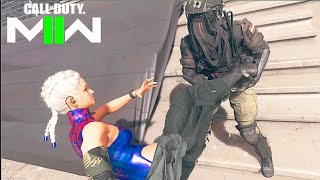 New Operator Izzy Bootlicker Finishing Move  MW2 Finishers [upl. by Ahsa]