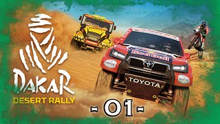 🎮 Canam Maverick XRS   DAKAR DESERT RALLY   01 [upl. by Mariko]