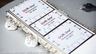 DUR line ModularSwitch  Multischalter Serie  Hoch flexible Signalverteilung für ihre SatAnlage [upl. by Meekar]