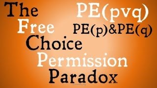 The Free Choice Permission Paradox [upl. by Ellehcit10]