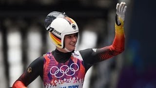 Natalie Geisenberger holt Gold mit gewaltigem Vorsprung [upl. by Airretal]