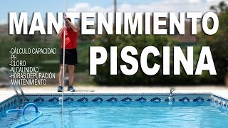 Mantenimiento de piscinas  Cómo limpiar una piscina  Parte 1 [upl. by Diet]