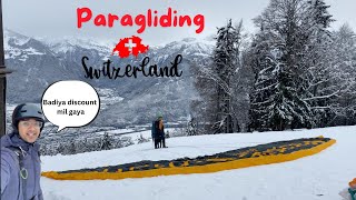 Paragliding in Interlaken Switzerland  Best Paragliding experiance in Switzerland Best Price [upl. by Sudnak]