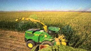 SelfPropelled Forage Harvester Precision Ag Technology [upl. by Ycnaffit]