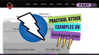 OWASP ZAP  Practical Attack Examples on Hackxpert part 1 [upl. by Ramar]