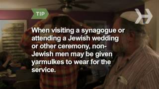 How to Wear a Kippah Yarmulke [upl. by Rusell715]