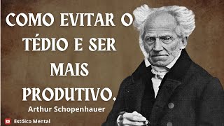 Como Evitar o Tédio e Ser Mais Produtivo  Arthur Schopenhauer [upl. by Amalbena]