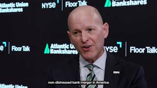 CEO of Atlantic Union Bank on the acquisition of American National Bankshares [upl. by Riordan]