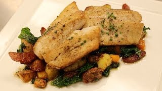 Rockfish Dish Recipe with Edwards Sausage [upl. by Aiuqet68]