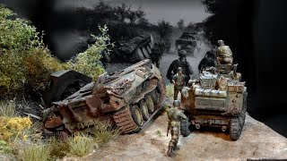 Panther VS Stuart  Skill Matters  Falaise pocket  172  Diorama [upl. by Mauri]