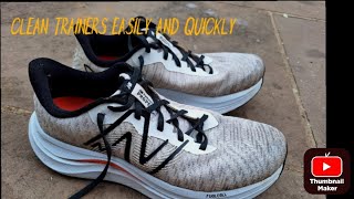 How to clean trainers [upl. by Eniamrehc]