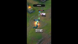 Teemo’s Poison works with Cassio’s E leagueoflegends leaguetips leaguetricks [upl. by Noinatrad]