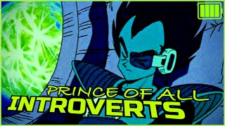 Why Vegeta is a great INTROVERT  Introvert Analysis [upl. by Ittam]