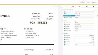 Tungsten Automation  InvoiceAgility [upl. by Enirhtak]