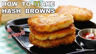 How to make Perfect HASH BROWNS at home [upl. by Norha]