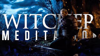 Geralt of Rivia Meditation amp Ambient Relaxing Sounds  Witcher Music  1 HOUR 😴 [upl. by Ortensia691]