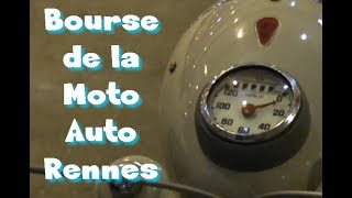 Bourse de la moto à Rennes  Avril 2018 [upl. by Gracie315]