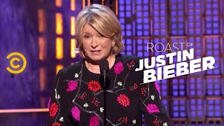 Roast of Justin Bieber  Martha Stewart  Changing Lives for the Better [upl. by Kennie]