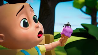 Ice Cream Song  More Children Songs amp Cartoons  Learn with Baby Berry [upl. by Earehc]