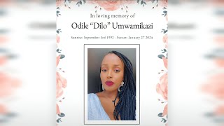 Funeral Reception  Odile quotDiloquot Umwamikazi [upl. by Aun295]