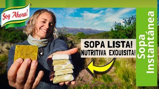 SOPA Lista en CUBITOS Sana Probiótica Nutritiva  increíblemente Deliciosa [upl. by Bourke]