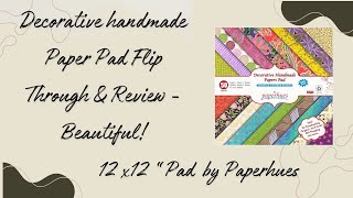 Get Creative With the Stunning Handmade Paper Pad by Paperhues [upl. by Vladimir]