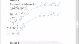 2P2PY Standardform  Sammensatte oppgaver [upl. by Ellennahs825]