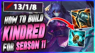 SEASON 11 KINDRED BUILD  Rank 1 Jungle Kindred  Forest Within  Kindred Jungle Gameplay [upl. by Yt]