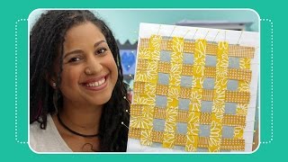 Fabric Weaving Tutorial by Crafty Gemini [upl. by Ocire]