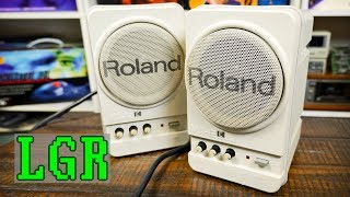 Roland MA12Cs Best Retro Computer Speakers Ive Had [upl. by Hueston]