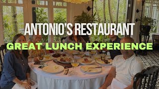 Family Time at Antonios Restaurant Tagaytay City philippines [upl. by Knudson]