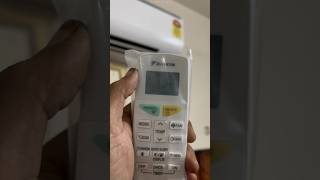 Daikin ac remote function and features [upl. by Ahsirtak]