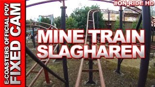 Mine Train  Attractie Park Slagharen  OnRide ECam HD [upl. by Chevy]