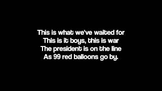 99 Red Balloons by Goldfinger lyrics [upl. by Anastas]