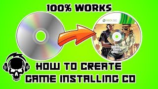 How to create a game installing CDDVD  How to burn game into a disc  PowerIso  GameLeast [upl. by Annauqahs]