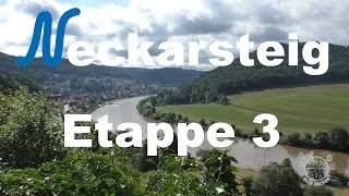 Der Neckarsteig Etappe 3 von Neckarsteinach nach Hirschhorn [upl. by Giarc]