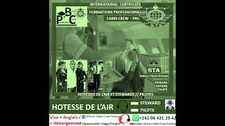 🔴🟢FORMATION PROFESSIONNELLE  PNC  HÔTESSE DE LAIRSTEWARDPILOTE [upl. by Adneram]