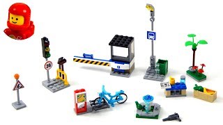 Lego City 40170 Build My City Accessory Set Speed Build [upl. by Coltin]