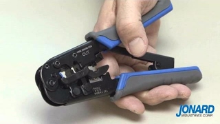 Jonard Tools UC864 Modular Crimping Tool 6 in 1 [upl. by Hajan]