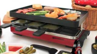 Swissmar Raclette Party Grills [upl. by Nylorahs]