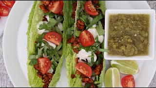 Tempeh Tacos for Denser Stronger Bones [upl. by Eetnom]