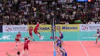 Bulgaria  Russia 1072011 World League Varna [upl. by Urbas945]