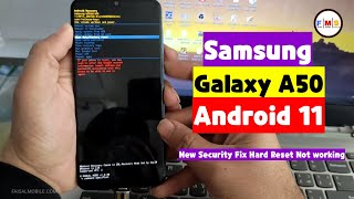 Samsung Galaxy A50 Hard Reset Android 11 Unlock Pattern Fix if Hard Reset Not Working [upl. by Anaert]