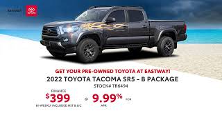 2022 Tacoma SR5  Eastway Toyota  July 2024 [upl. by Quillan]