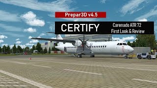 FIRST LOOK  Carenado ATR 72500  Certify Episode 1 [upl. by Neela]