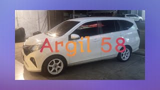 Sigra ganti Velg R15 lebar 65 merk Advan RG II [upl. by Atiuqram44]