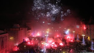 UŽIVO Doček Vatrenih u Zagrebu [upl. by Stefan674]