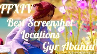 FFXIV Best Screenshot and gpose Locations in Gyr Abania [upl. by Eciram]